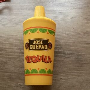 EUC Jose Cuervo Yellow Cocktail Shaker (plastic)